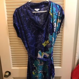 Blue flower dress